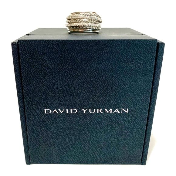 David Yurman Crossover Dome Ring -RETIRED - Picture 5 of 6